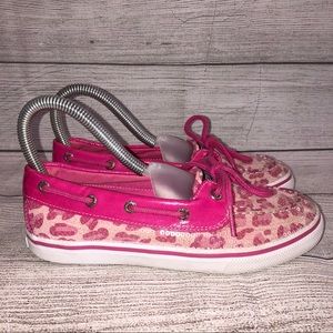 Sperry Girls Boat Shoes sz 2.5